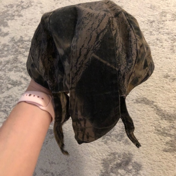 Zan Headgear | Accessories | Vintage Brown Green Camo Motorcycle Dorag ...